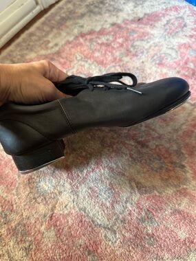Capezio Flex Master Mastr CG16 Black Leather Tap Dance Shoes‎ womens 7.5
